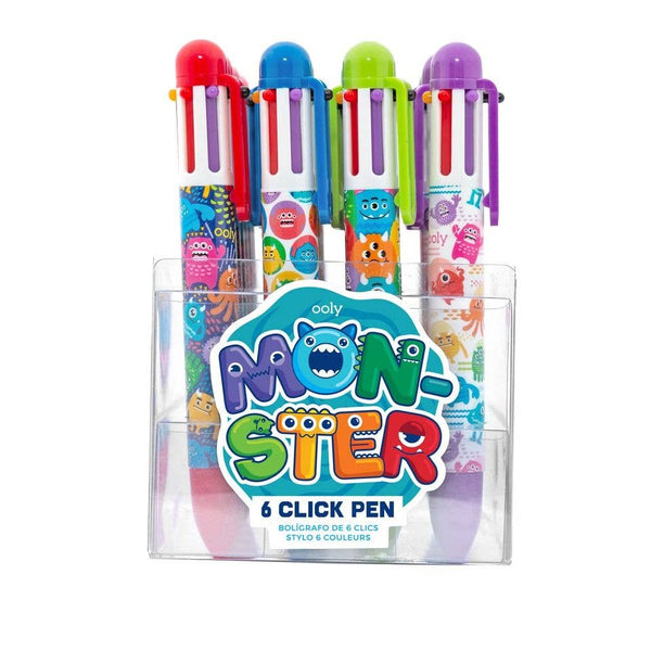 Ooly 6 Click Pens - Monster – Mini Mint