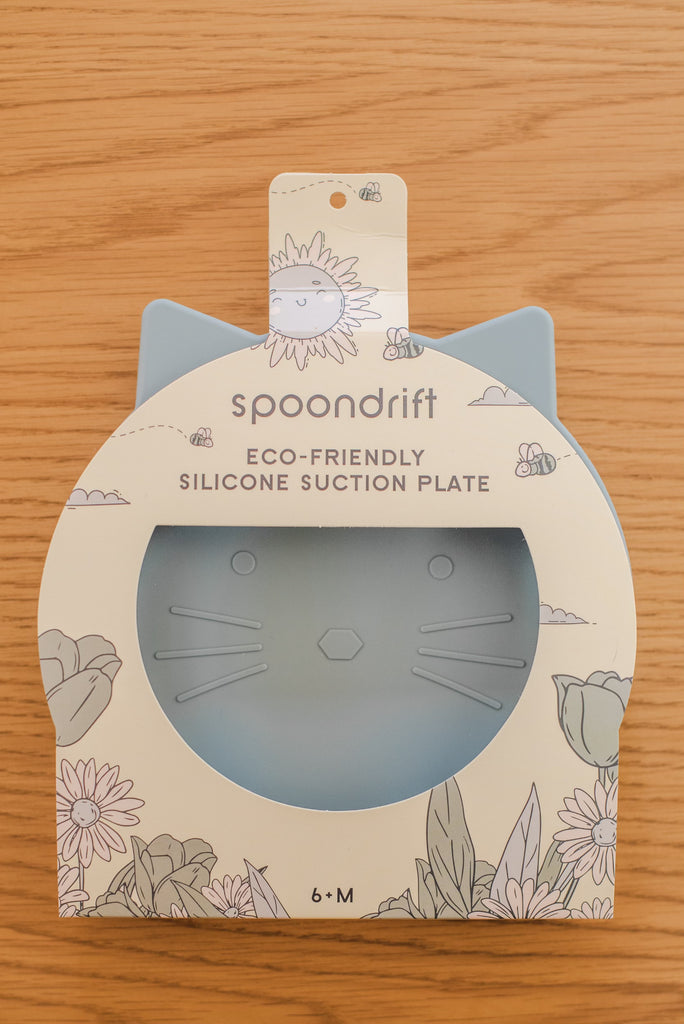 Spoondrift Silicone Suction Cat Plate