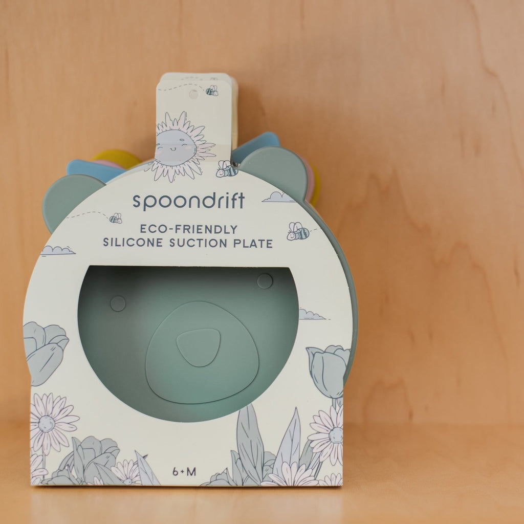 Spoondrift Silicone Suction Bear Plate