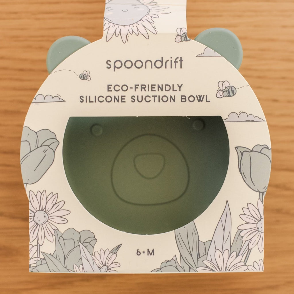 Spoondrift Silicone Suction Bear Bowl
