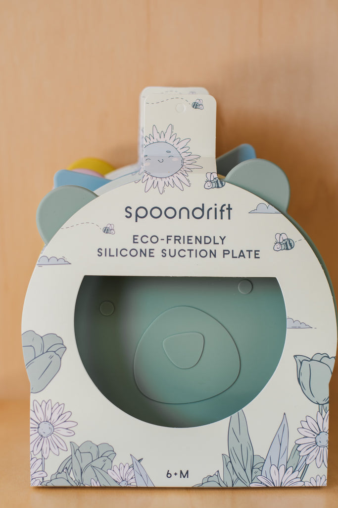 Spoondrift Silicone Suction Bear Plate