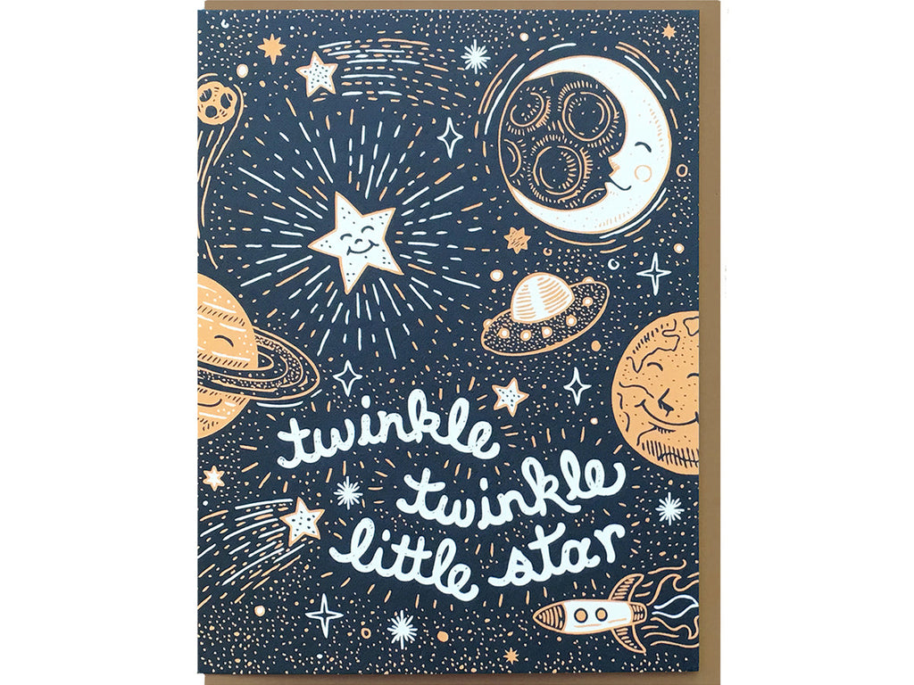 Twinkle Baby Greeting Card