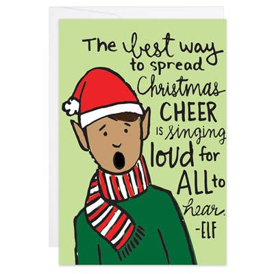 9th Letter Press - Christmas Cheer - Mini Card