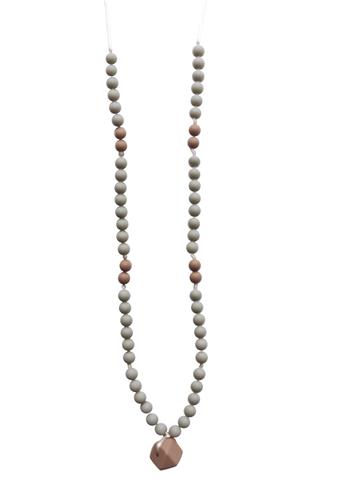 The Sheppard - Grey Teething Necklace