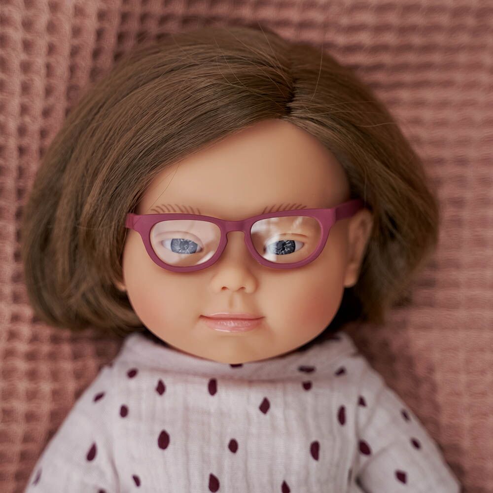 Miniland 15" Doll Teracotta Glasses