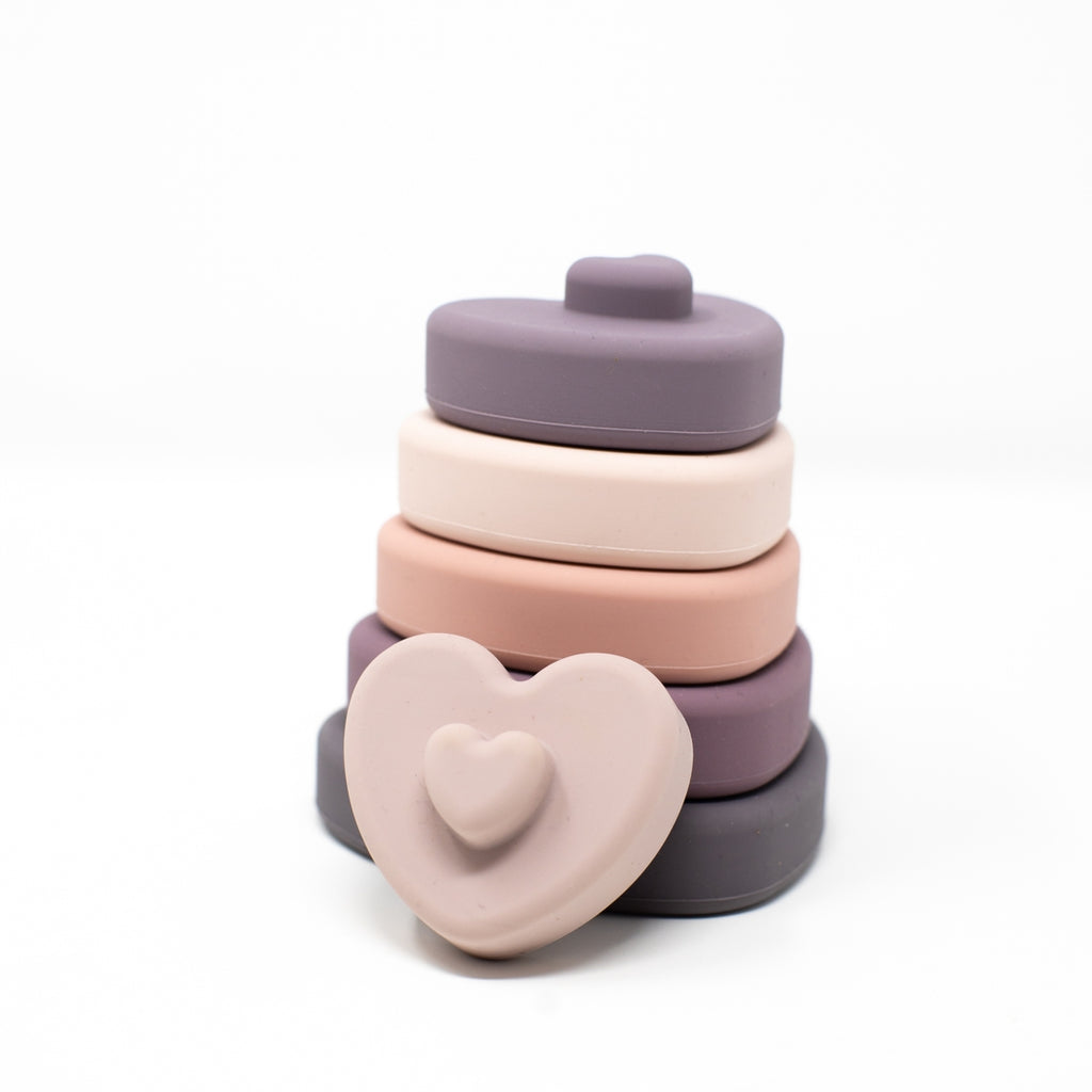 Darling Heart Silicone Stacker
