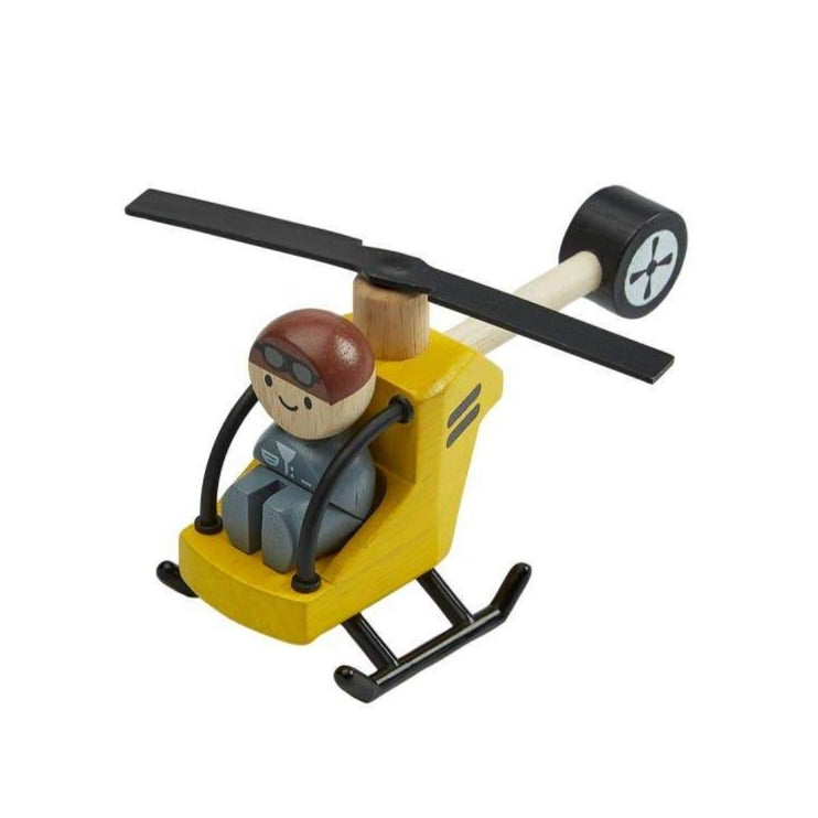 Plan Toys Helicopter with Pilot