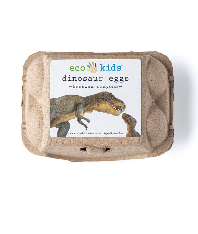 eco-kids Beeswax Crayons Dinosaur eggs