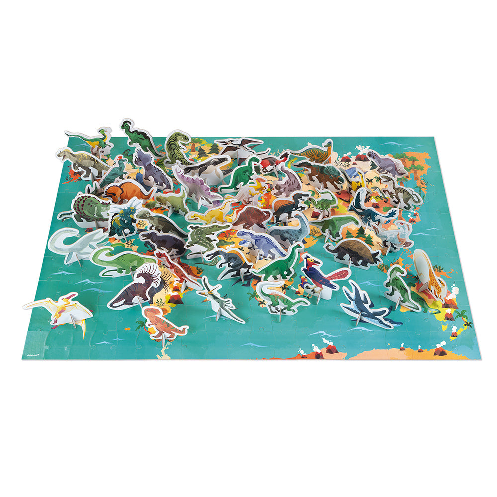 The Dinosaurs - Educational 200pc Puzzle