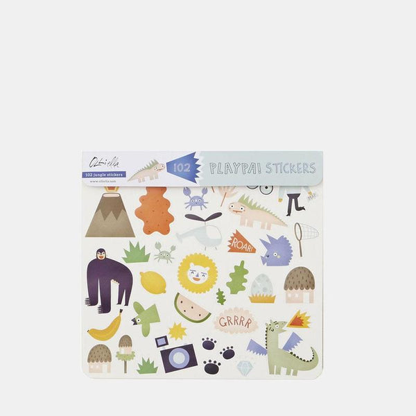 Olli Ella Playpa Stickers - FOREST – Mini Mint