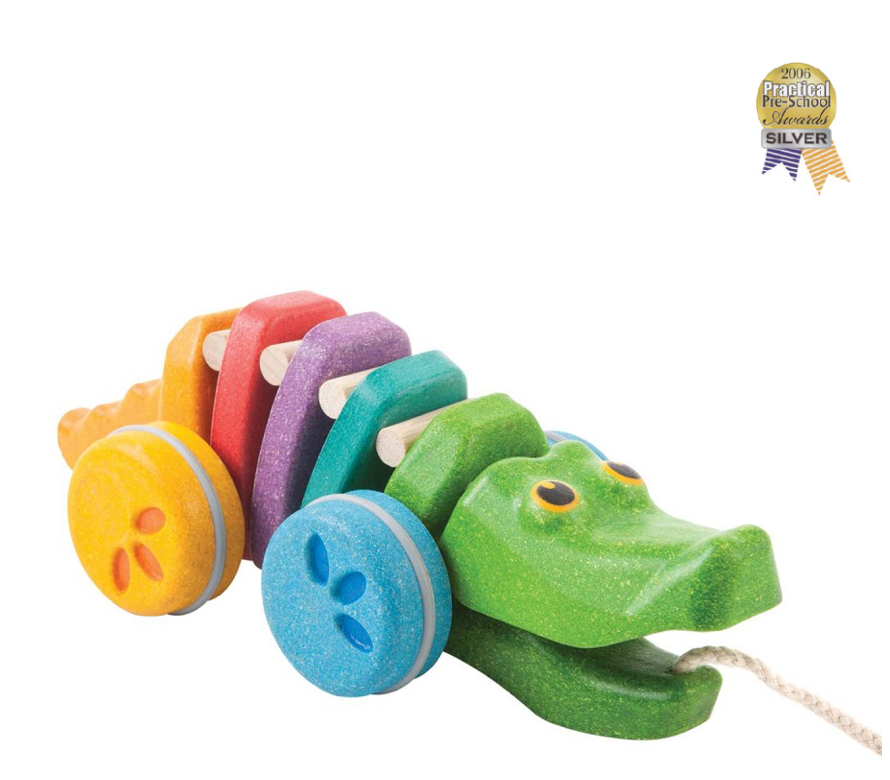 Plan Toys Rainbow Dancing Alligator