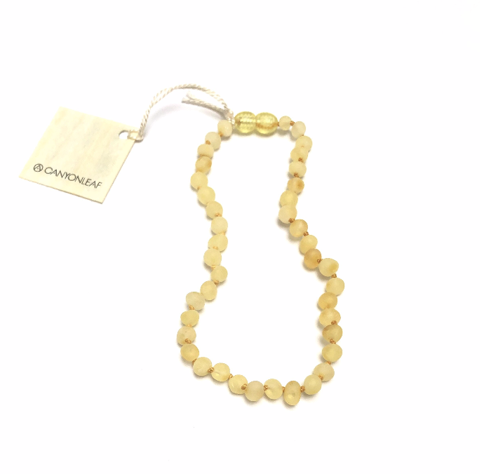 CanyonLeaf - Raw Butterscotch Amber Necklace