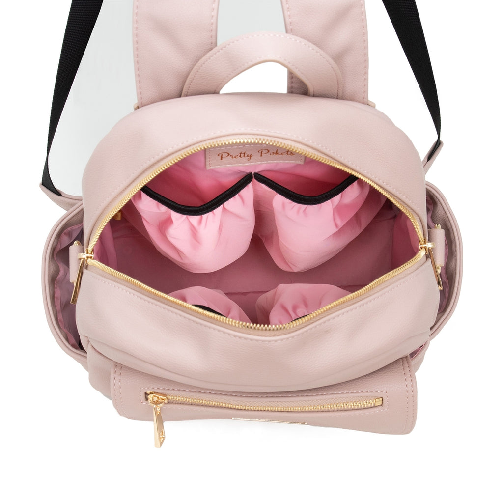 Pretty Pokets - Small Backpack - Dusky Pink