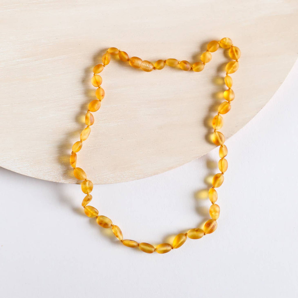 CanyonLeaf - Raw Honey Amber Classic Necklace