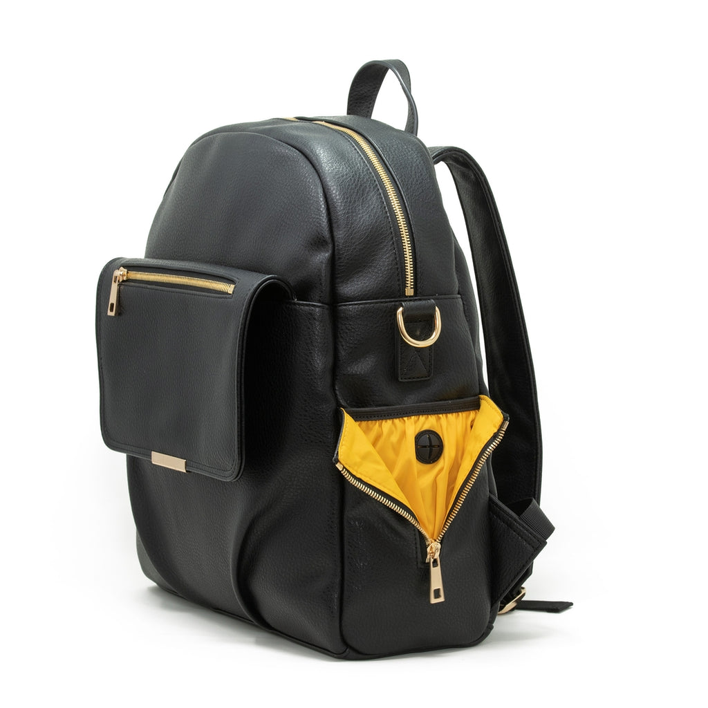 Pretty Pokets - Diaper Bag Backpack - Black
