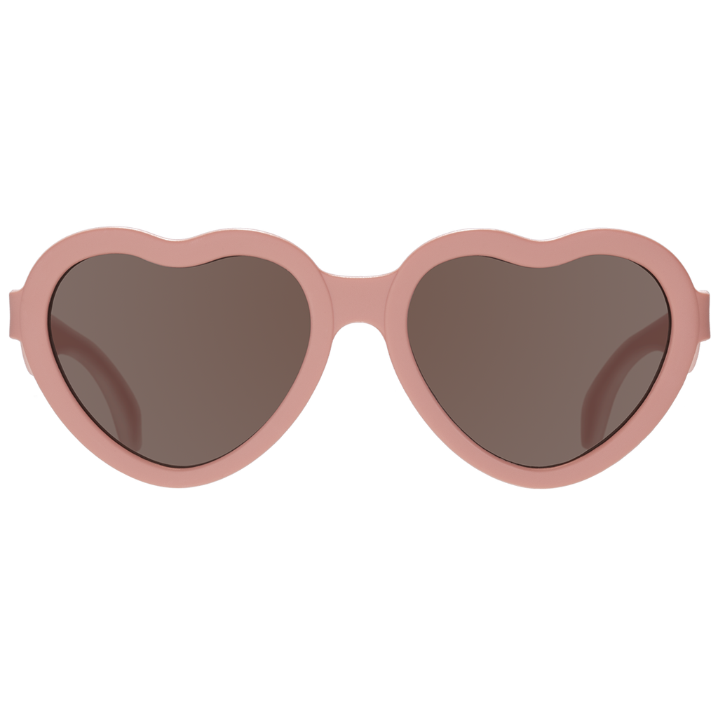 Babiators Can't Heartly Wait - Pink with Amber Lens Sunglasses