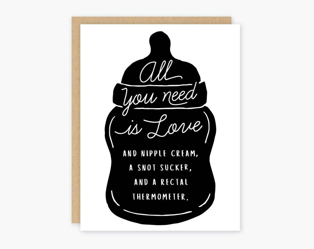 All You Need Baby Card