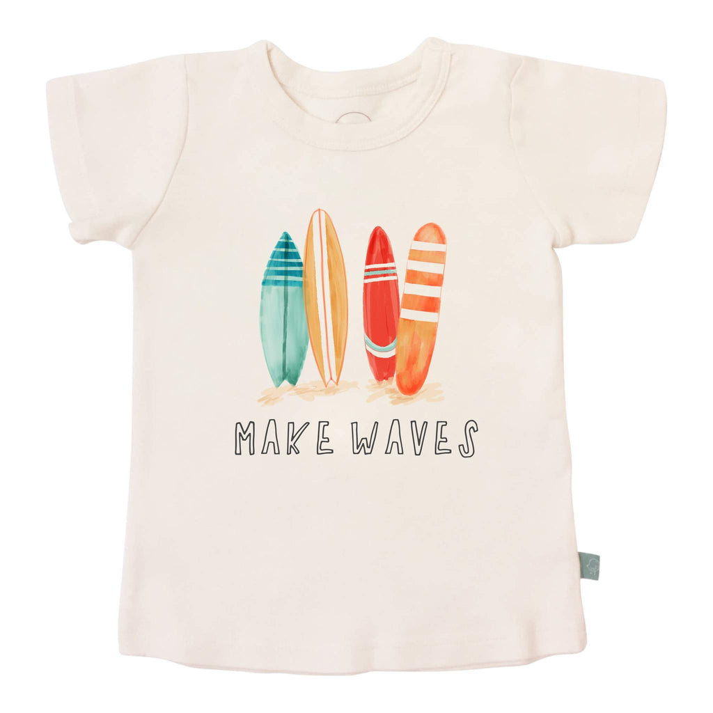 Finn + Emma Graphic Tee - Make Waves