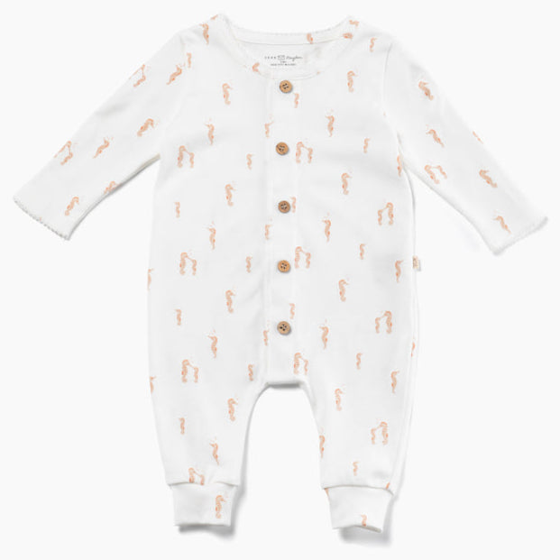 Seahorses Magnetic Playsuit