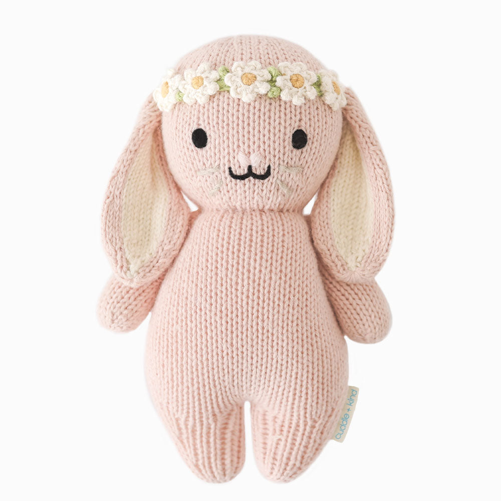 Cuddle + Kind Baby bunny (rose with ivory floral)