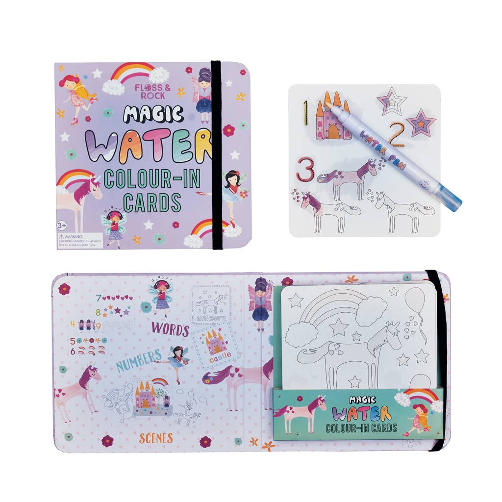 Fairy Unicorn Water Pen & Cards