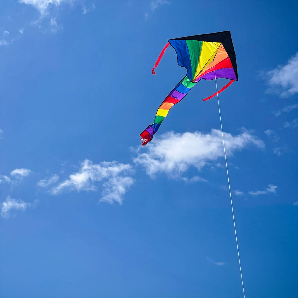 In the Breeze - Mini Rainbow Fly-Hi Kite