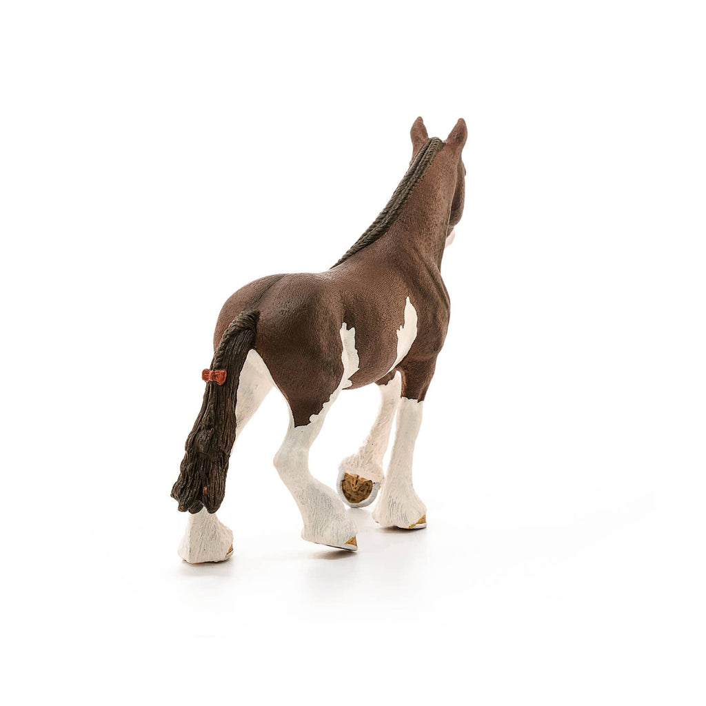 Clydesdale Mare Farm Horse Toy