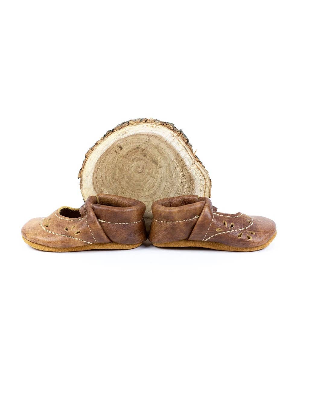 Starry Knight Design Russet Ivy Janes Moccasins – Mini Mint