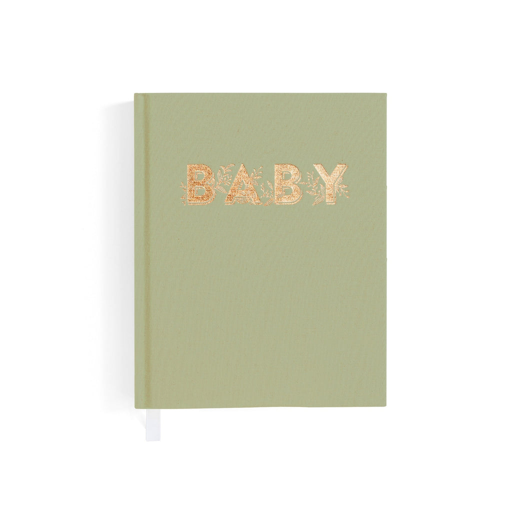 Mini Baby Book Sage