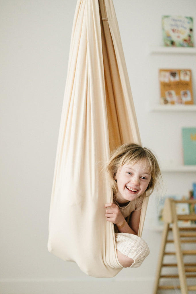 Marlowe & Co Oat Cotton Sensory Swing