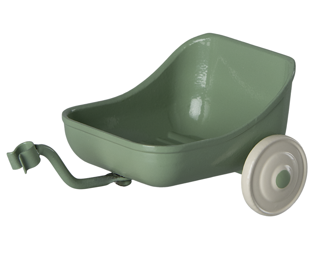 Maileg Mouse Tricycle hanger - Green