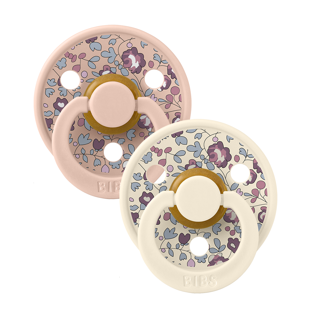 Bibs Pacifier LIBERTY Colour 2 Pack Eloise