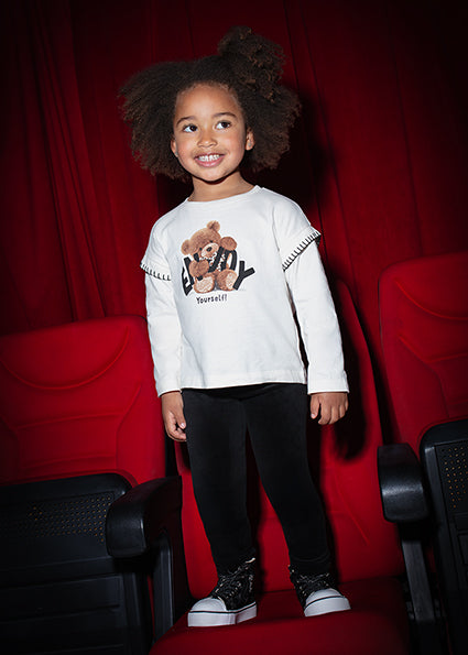 Black Velvet Leggings