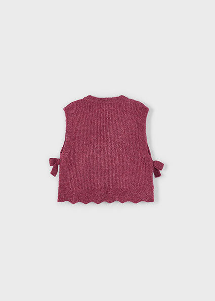 Cherry Knitted Vest