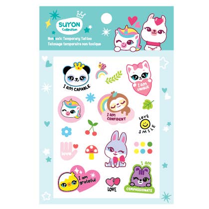Suyon Kids Non Toxic Temporary Tattoos