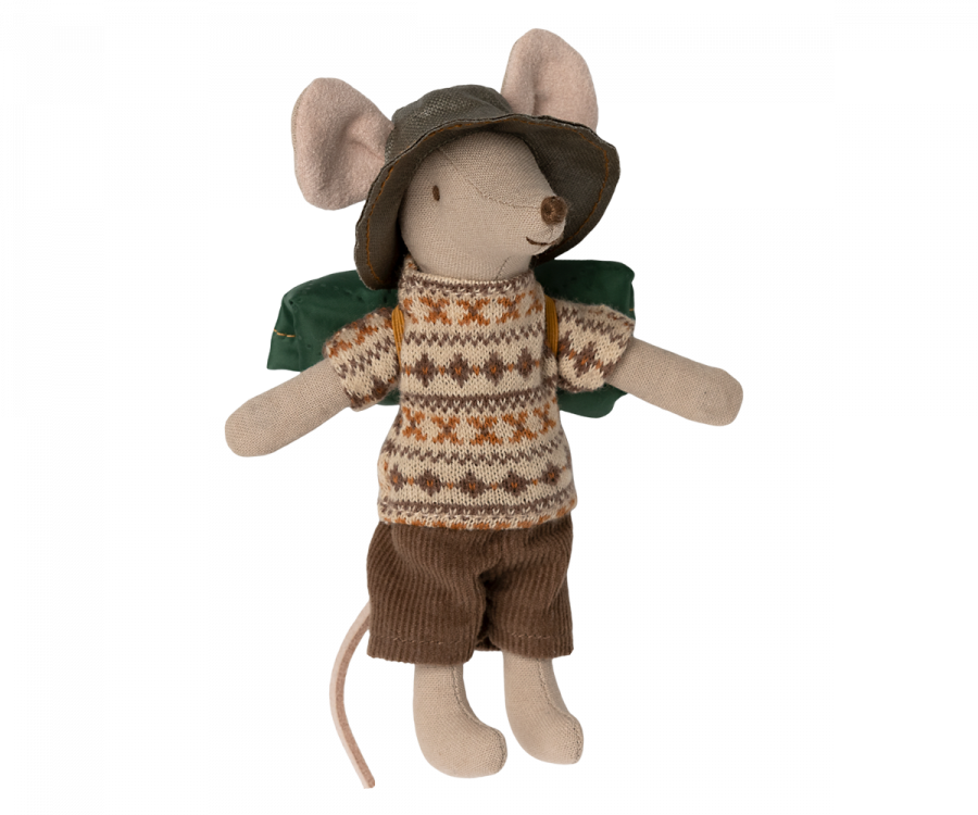 Maileg Hiker Mouse- Big Brother