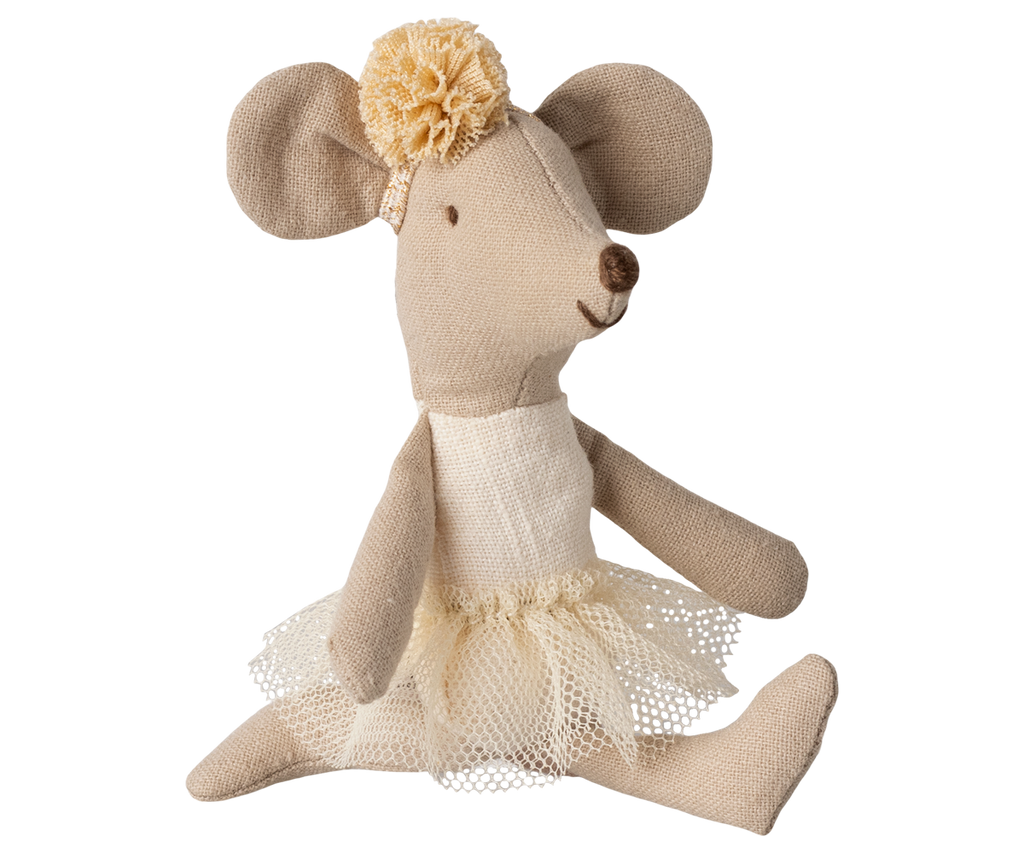 Maileg Ballerina Mouse - Off White