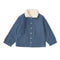 Organic Corduroy Front Pocket Jacket - Navy - 2T
