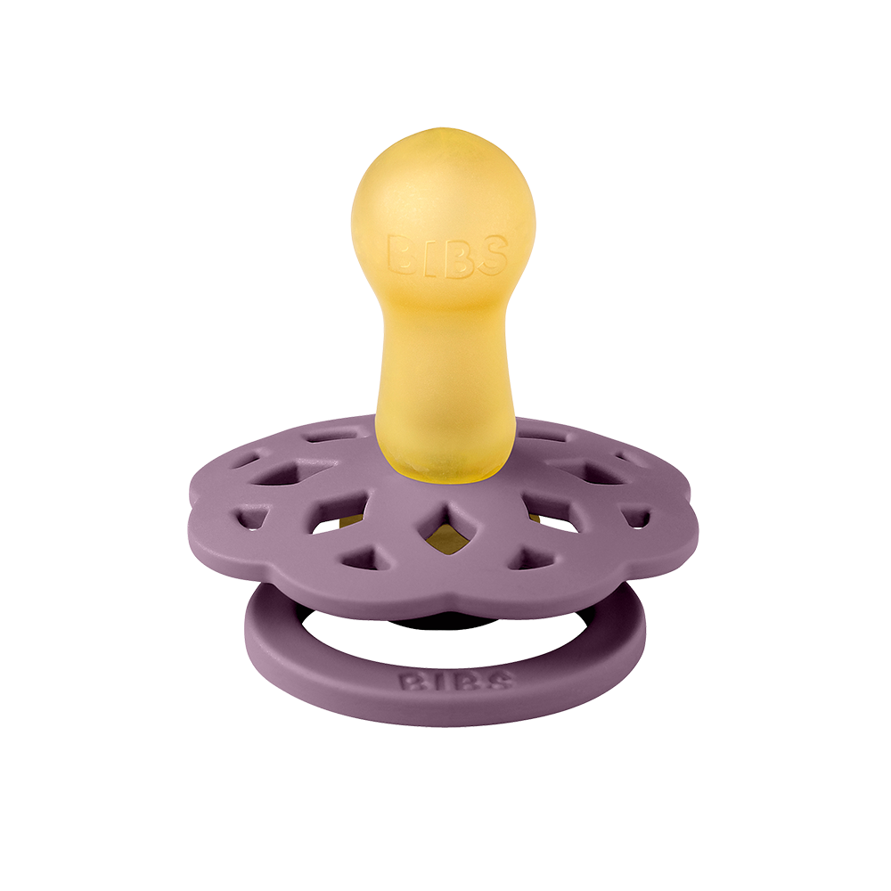 Bibs Pacifier Boheme 2 PACK - Violet Sky/Mauve