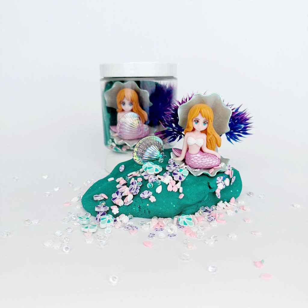 Mermaid Mini Dough-To-Go Play Kit