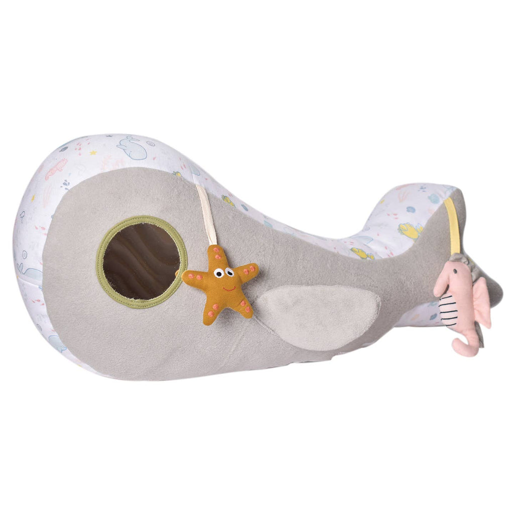 Tikiri Tummy Time Organic Ocean Buddy Whale