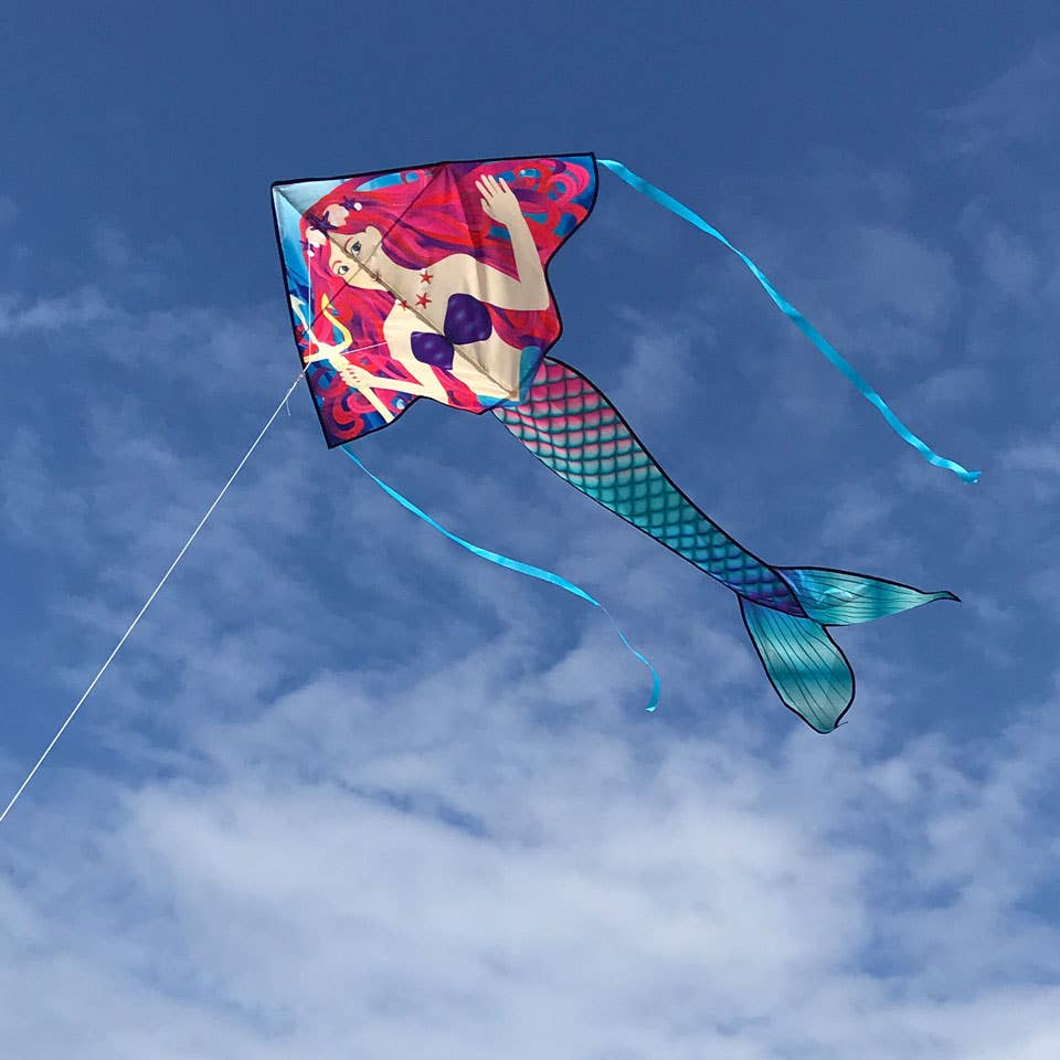 In the Breeze - Mermaid 45" Fly-Hi Kite