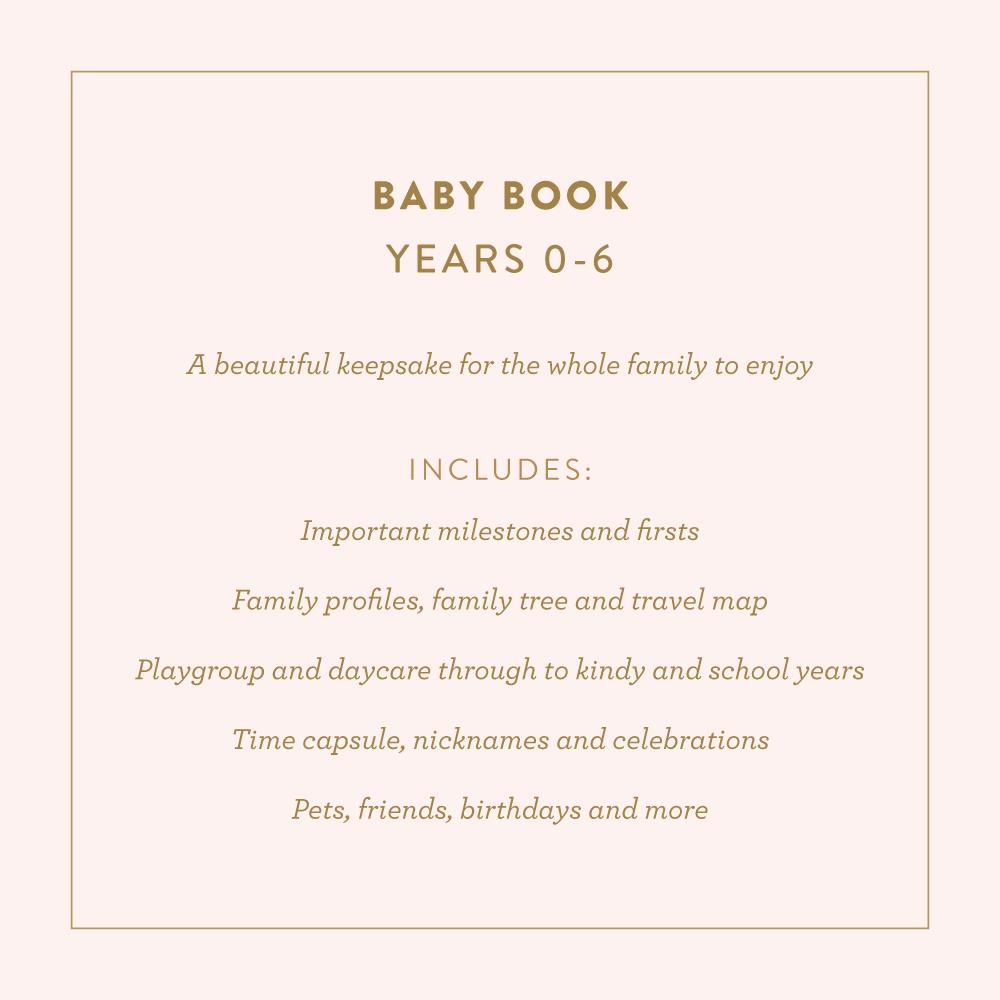 Baby Memory Book - Buttermilk