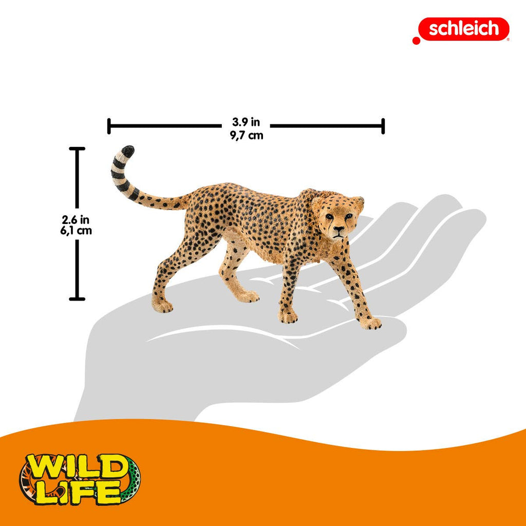 Cheetah Female Safari Animal Toy