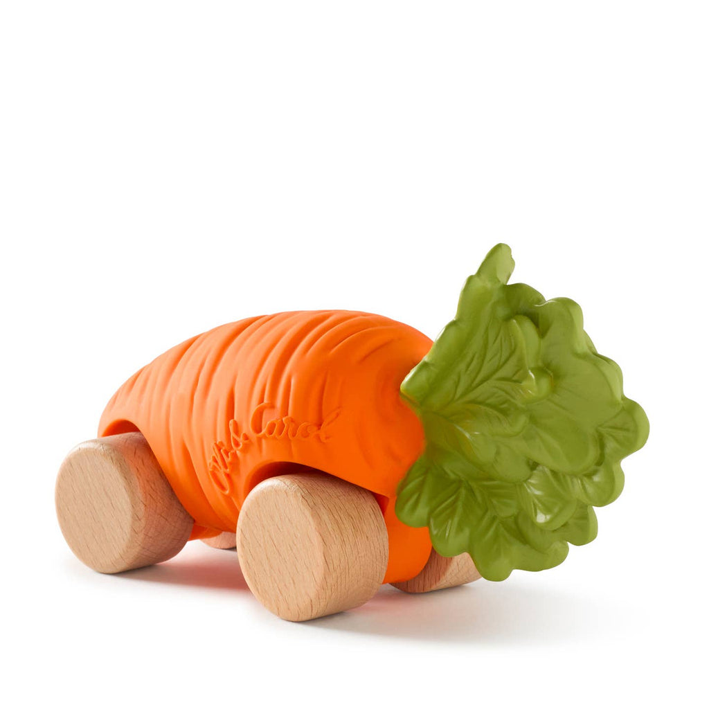 Cathy the Carrot Car Rubber Teether