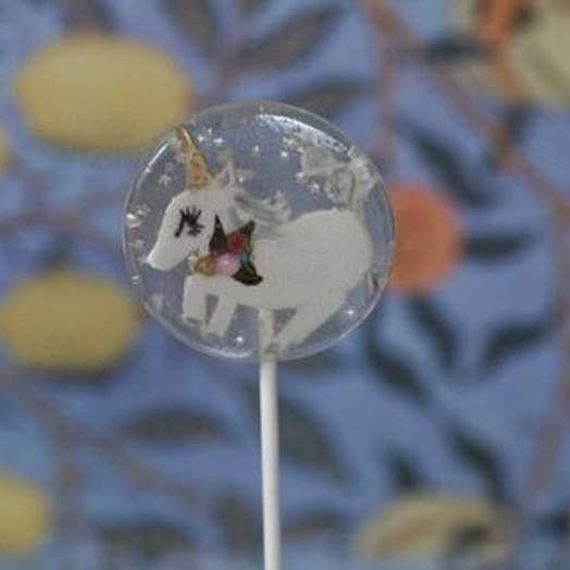 Enchanted Unicorn Fondant Lollipop