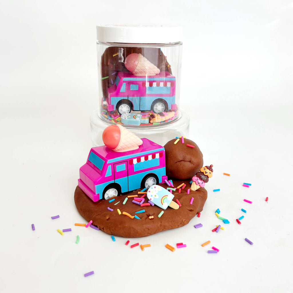 Ice Cream Truck Mini Dough-To-Go Play Kit