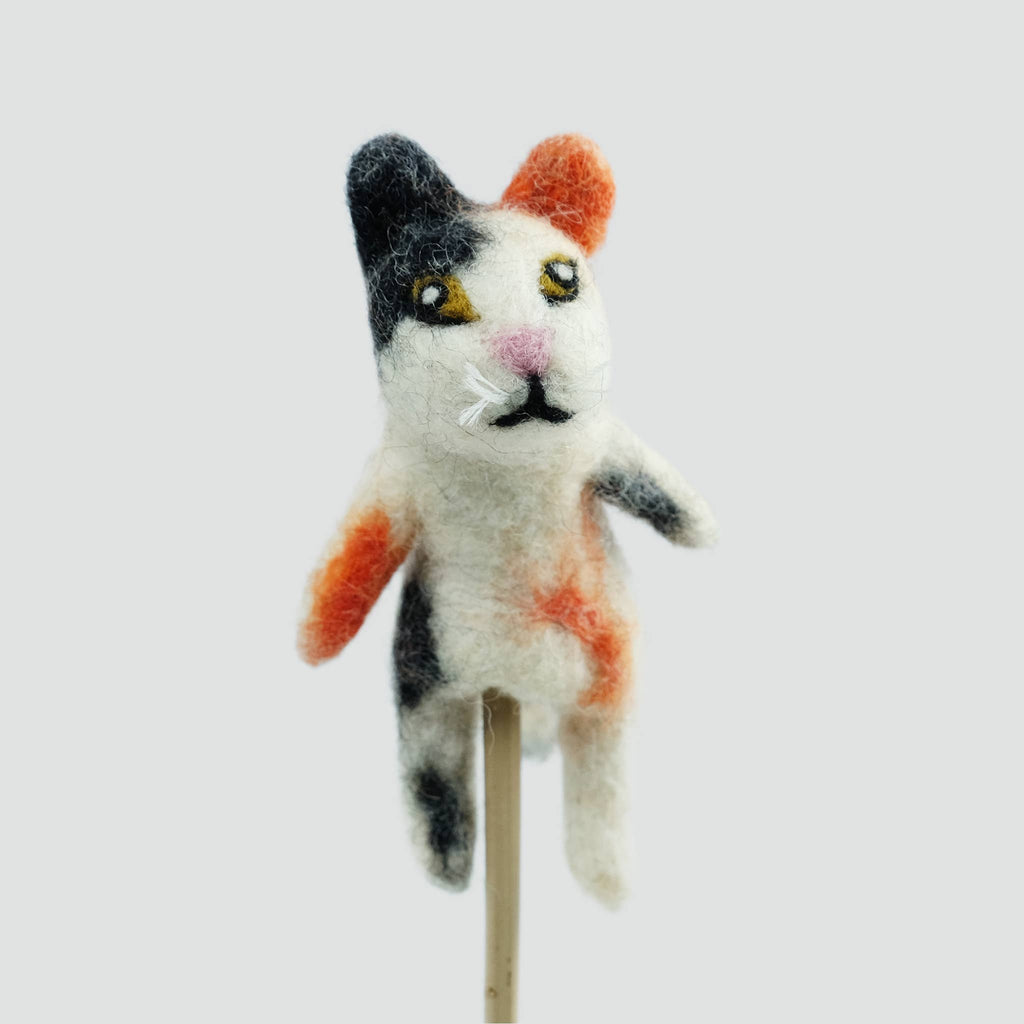 Felt Finger Puppets - Cats and Dogs - Assorted