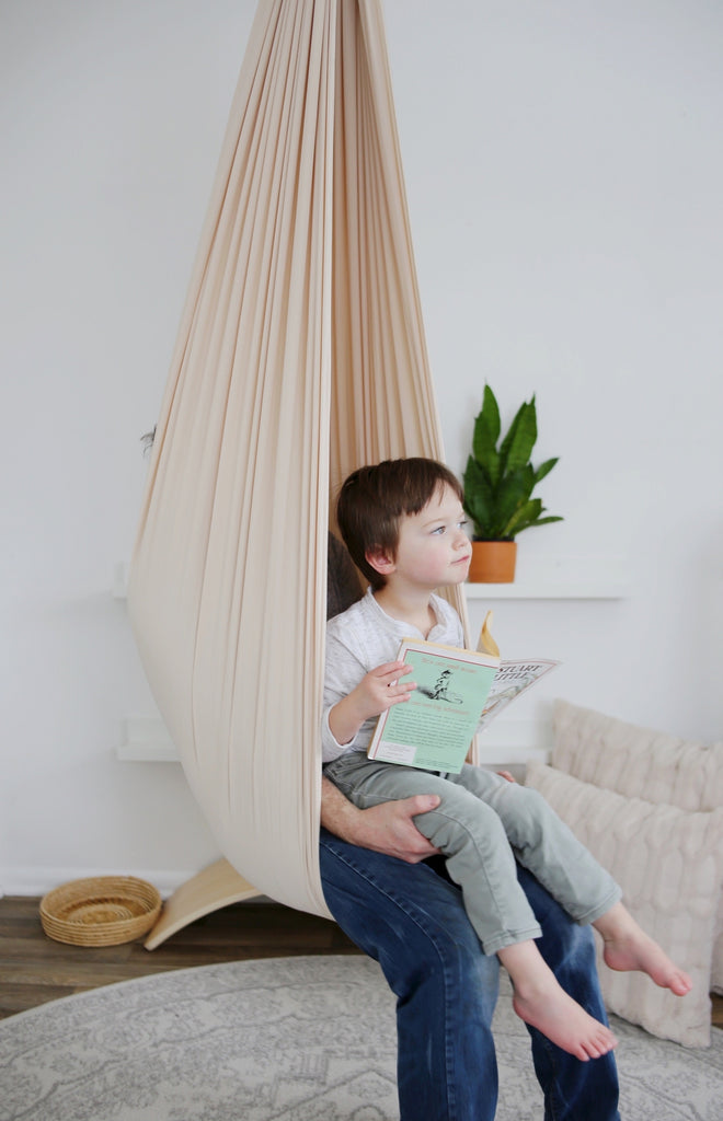 Marlowe & Co Oat Cotton Sensory Swing