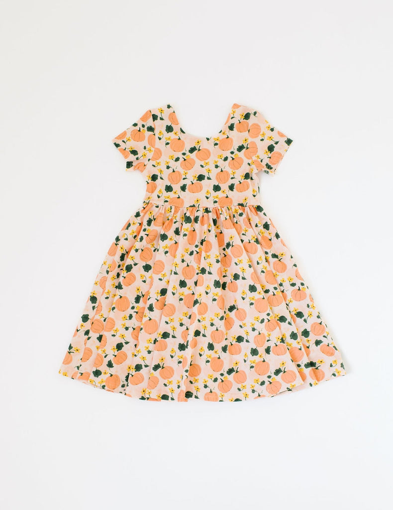 Classic Twirl Pumpkin Dress